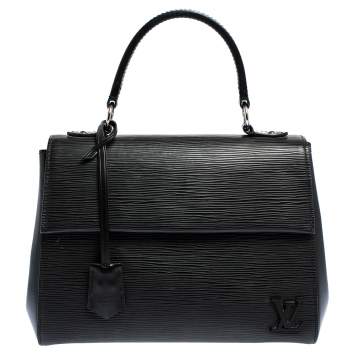 Pre Owned Louis Vuitton Black Epi Leather Cluny BB Bag