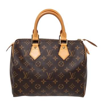 Pre Owned Louis Vuitton Monogram Canvas Speedy 25 Bag