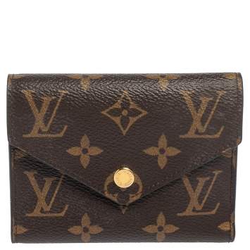 Pre Owned Louis Vuitton Monogram Canvas Victorine Wallet 