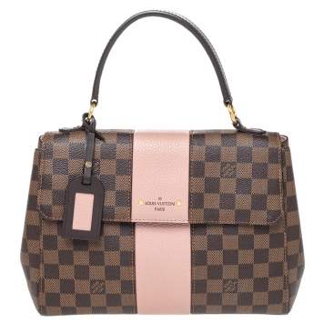 مملوكة مسبقًا Louis Vuitton Magnolia Damier Ebene Canvas And Leather Bond Street Bag