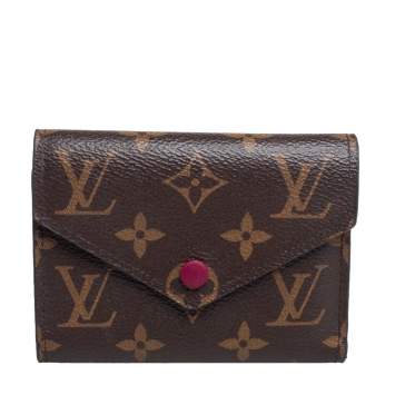 Pre Owned Louis Vuitton Monogram Canvas Victorine Wallet 
