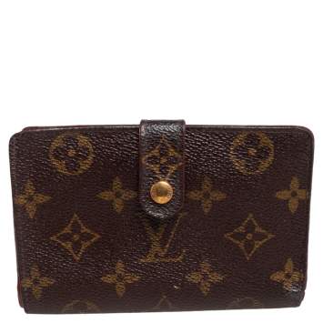Pre Owned Louis Vuitton Monogram Canvas Port Feuille Vienoise French Purse Wallet