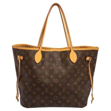 Pre Owned Louis Vuitton Monogram Canvas Neverfull MM Bag
