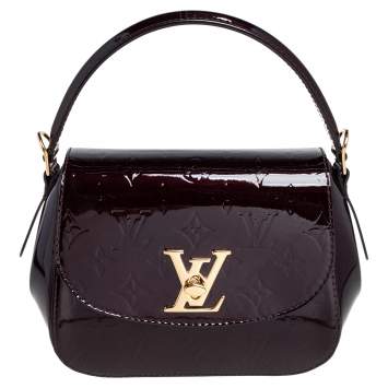 مملوكة مسبقًا Louis Vuitton Amarante Monogram Vernis Pasadena Bag