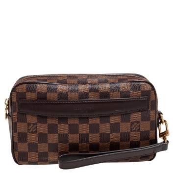 Pre Owned Louis Vuitton Damier Ebene Canvas Saint Paul Pochette