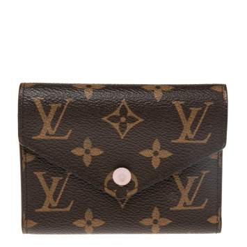 Pre Owned Louis Vuitton Monogram Canvas Victorine Wallet