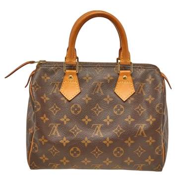 Pre Owned Louis Vuitton Monogram Canvas Speedy 25 Bag