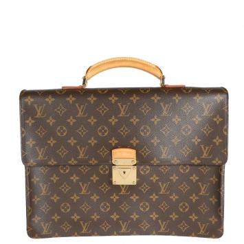 Pre Owned Louis Vuitton Monogram Canvas Robusto Briefcase