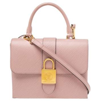Pre Owned Louis Vuitton Pink Epi Leather Locky BB Bag