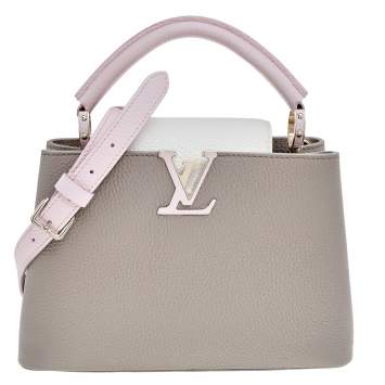 Pre Owned Louis Vuitton Tricolor Taurillon Leather Capucines Mini Bag
