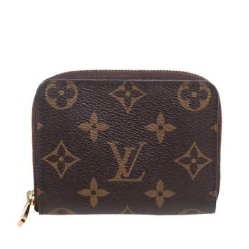 Pre Owned Louis Vuitton Monogram Canvas Zippy Coin Purse