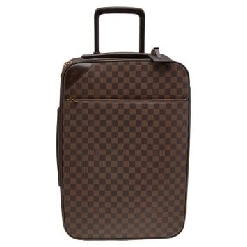 Pre Owned Louis Vuitton Damier Canvas Pegase Luggage 55