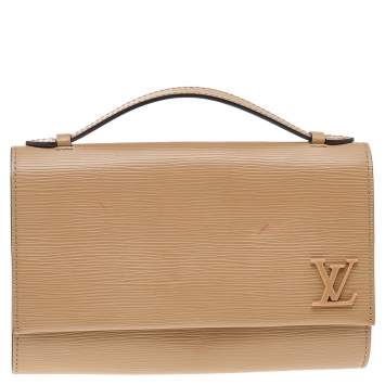 Pre Owned Louis Vuitton Dune Epi Leather Clery Pochette Bag
