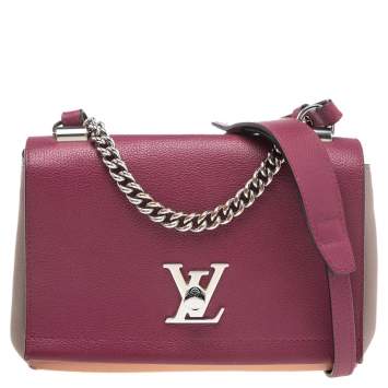 Pre Owned Louis Vuitton Multicolor Leather Lockme II BB Bag