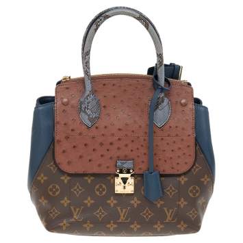 Pre Owned Louis Vuitton Exotique Monogram Limited Edition Majestueux PM Bag