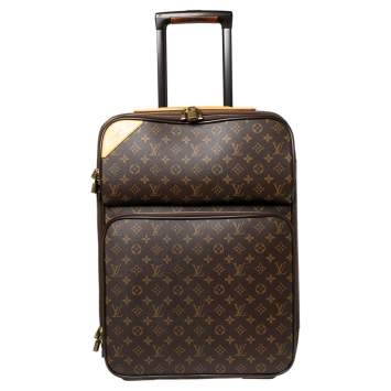 Pre Owned Louis Vuitton Monogram Canvas Pegase Legere 55 Business Luggage