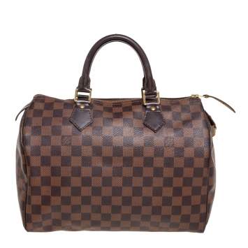 مملوكة مسبقًا Louis Vuitton Damier Ebene Canvas Speedy 30 Bag