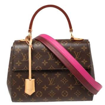 Pre Owned Louis Vuitton Monogram Canvas Cluny BB Bag
