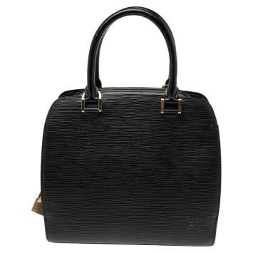 Pre Owned Louis Vuitton Black Epi Leather Pont Neuf PM Bag 
