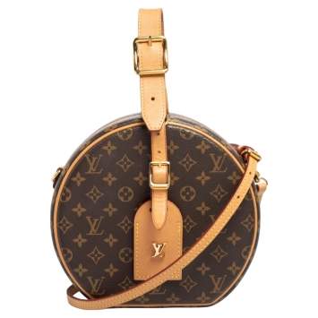 Pre Owned Louis Vuitton Monogram Canvas Petite Boite Chapeau Bag