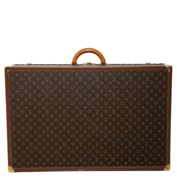 Pre Owned Louis Vuitton Monogram Canvas Alzer 80 Luggage Trunk