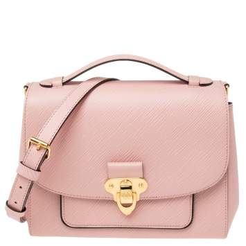 Pre Owned Louis Vuitton Rose Ballerine Epi Leather Boccador Bag