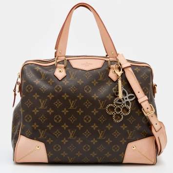 Pre Owned Louis Vuitton Monogram Canvas and Leather Retiro GM Bag