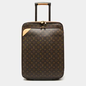 Pre Owned Louis Vuitton Monogram Canvas Pegase Legere 55 Luggage