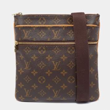 Pre Owned Louis Vuitton Monogram Canvas Valmy Pochette Bag