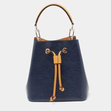 Pre Owned Louis Vuitton Indigo/Safran Epi Leather NeoNoe BB Bag