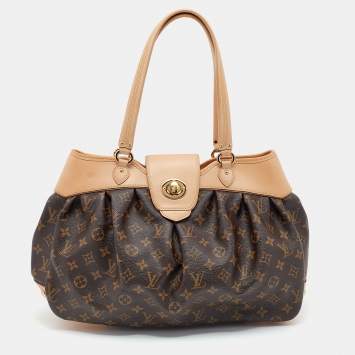 Pre Owned Louis Vuitton Brown Monogram Canvas Boetie MM Bag