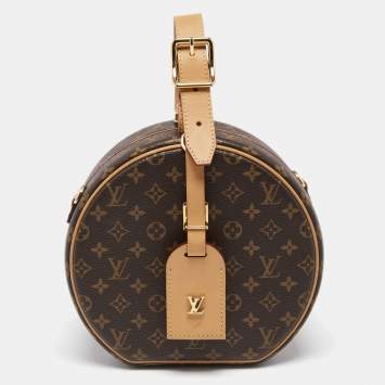 Pre Owned Louis Vuitton Monogram Canvas Petite Boite Chapeau Bag