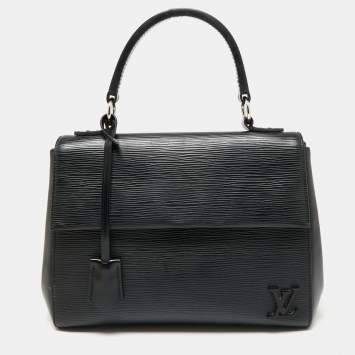 Pre Owned Louis Vuitton Black Epi Leather Cluny BB Bag