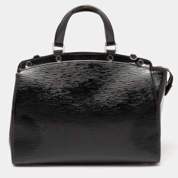 Pre Owned Louis Vuitton Black Electric Epi Leather Brea GM Bag