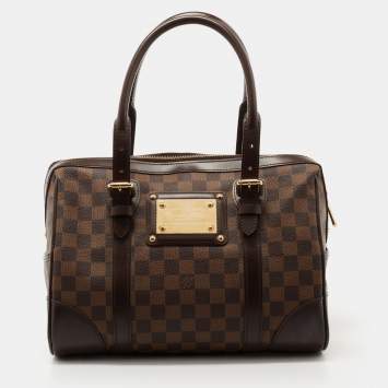 Pre Owned Louis Vuitton Damier Ebene Canvas Berkeley Bag