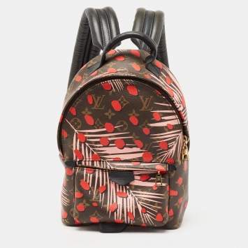 Pre Owned Louis Vuitton Monogram Canvas Jungle Dots Palm Springs PM Backpack