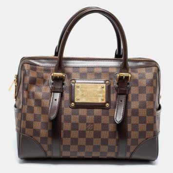 Pre Owned Louis Vuitton Damier Ebene Canvas Berkeley Bag