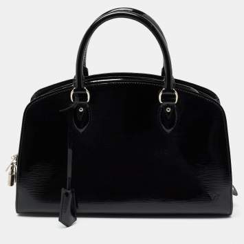 Pre Owned Louis Vuitton Black Electric Epi Leather Pont Neuf PM Bag