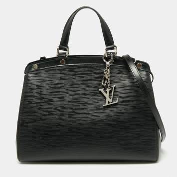 Pre Owned Louis Vuitton Black Epi Leather Brea MM Bag