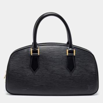 Pre Owned Louis Vuitton Black Epi Leather Jasmin Bag
