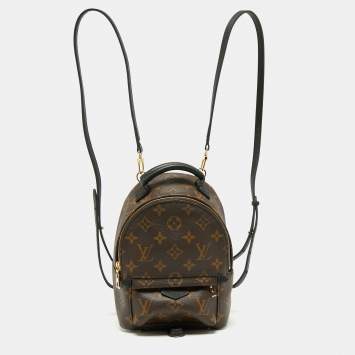 Pre Owned Louis Vuitton Monogram Canvas Mini Palm Springs Backpack