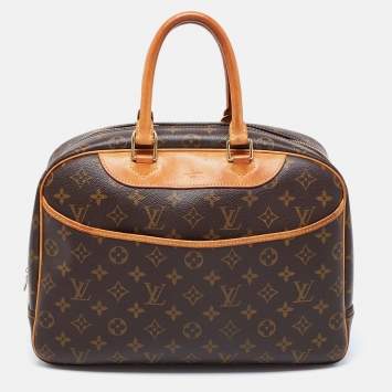 Pre Owned Louis Vuitton Monogram Canvas Deauville Bag