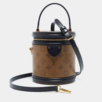 Pre Owned Louis Vuitton Reverse Monogram Canvas Cannes Bag