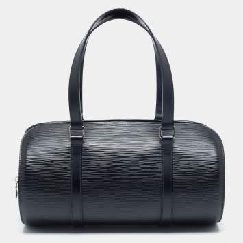 Pre Owned Louis Vuitton Black Epi Leather Papillon 30 Bag