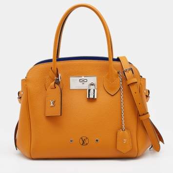 Pre Owned Louis Vuitton Safran Leather Milla PM Bag