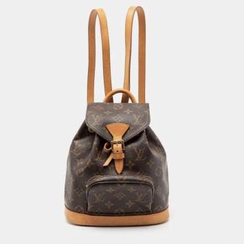 Pre Owned Louis Vuitton Monogram Canvas Mini Montsouris Backpack