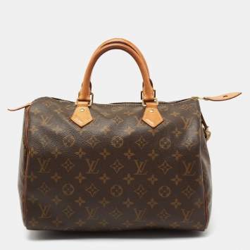 Pre Owned Louis Vuitton Monogram Canvas Speedy 30 Bag
