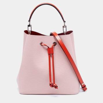 Pre Owned Louis Vuitton Rose Ballerine Epi Leather NeoNoe MM Bag