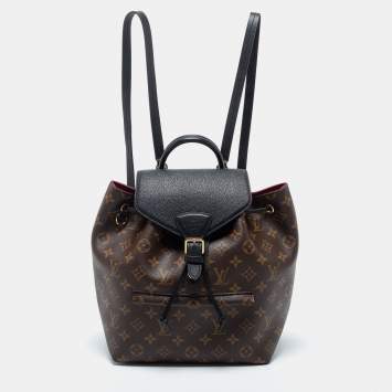 Pre Owned Louis Vuitton Monogram Canvas Montsouris PM Backpack 