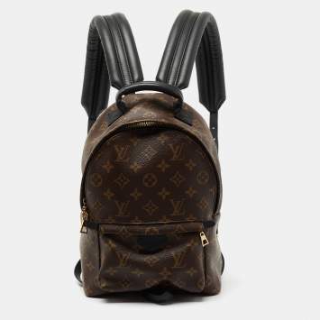 Pre Owned Louis Vuitton Monogram Canvas and Leather Palm Springs PM Backpack
